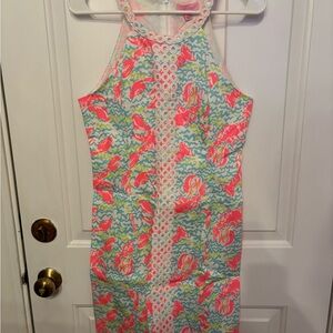 Lilly Pulitzer Lobster Print Shift Dress